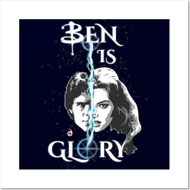 Ben is Glory Wall Art by rednessdesign